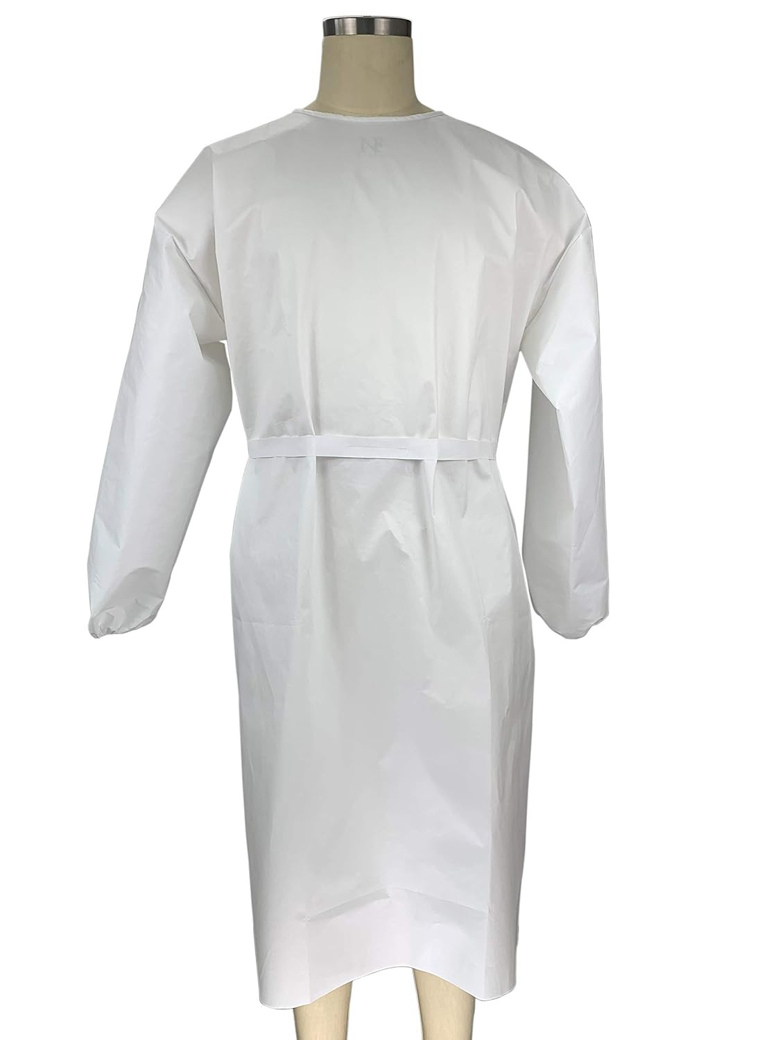 Disposable Isolation Gown Knee-Length Unisex Adult Professionals Healthcare Work