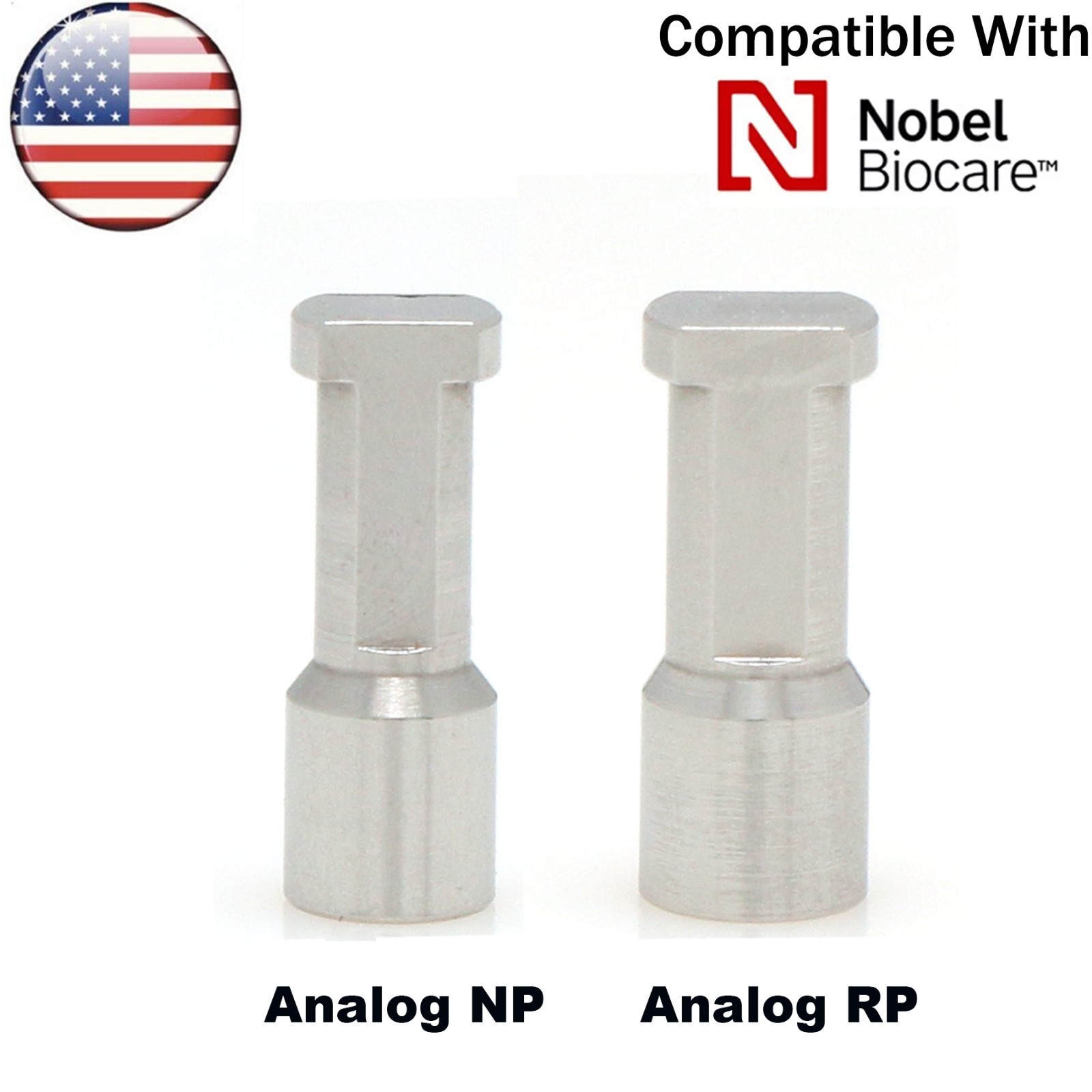 US Fit Nobel Active Healing Abutment NP/RP Impression Coping Closed/Open Tray