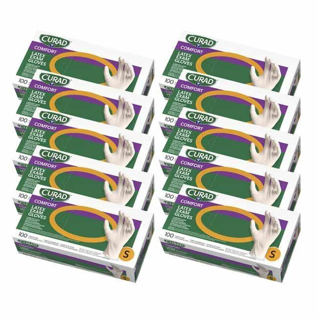 Sigma Vibrant Gloves Micro-textured Powder-Free Latex Exam 100/Box or 1000/CS