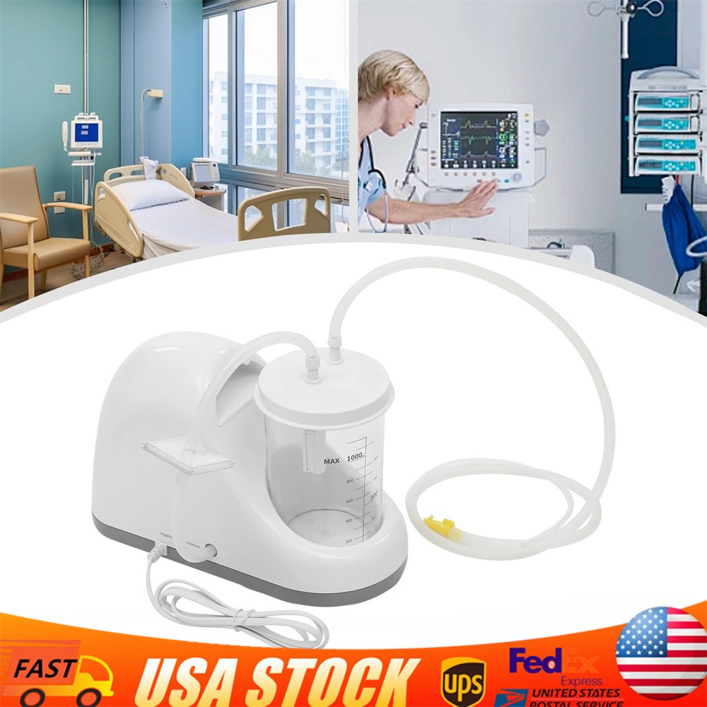 Portable Phlegm Suction Machine, Portable Phlegm Suction Unit AC 110V 250W