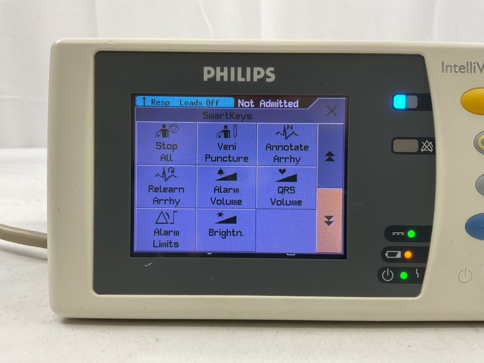 Philips IntelliVue X2 M3002A Portable MP2 Sp02 ECG MMS Patient Transport Monitor