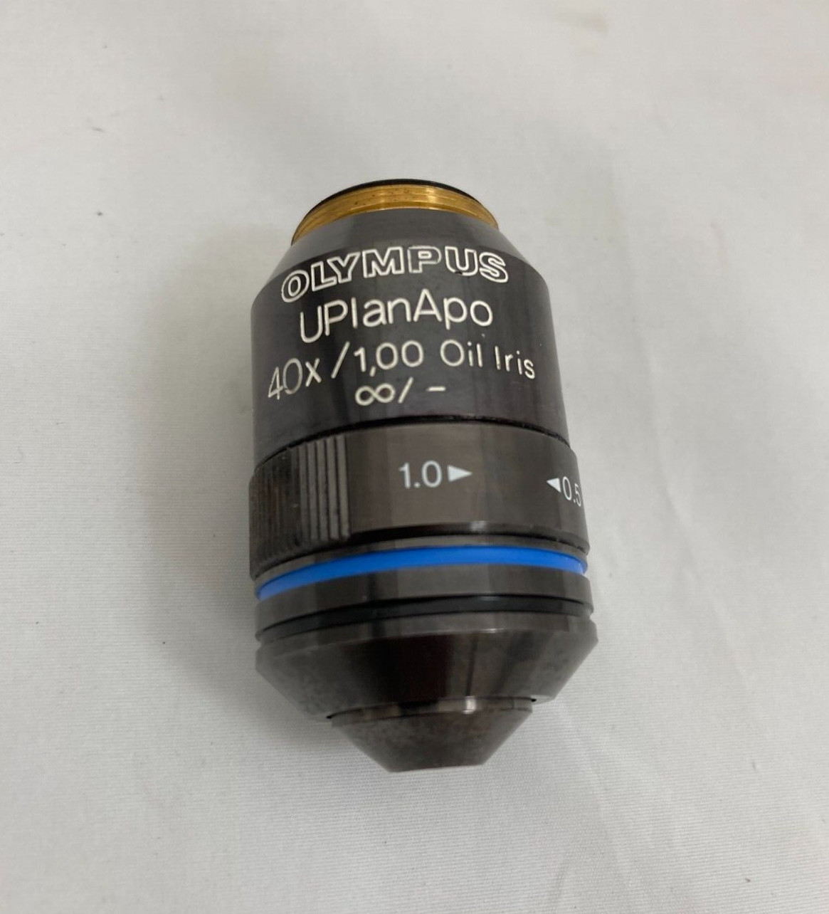 Refurbished Olympus UPlanApo 40x Oil Microscope Objective with 3 Months Warranty