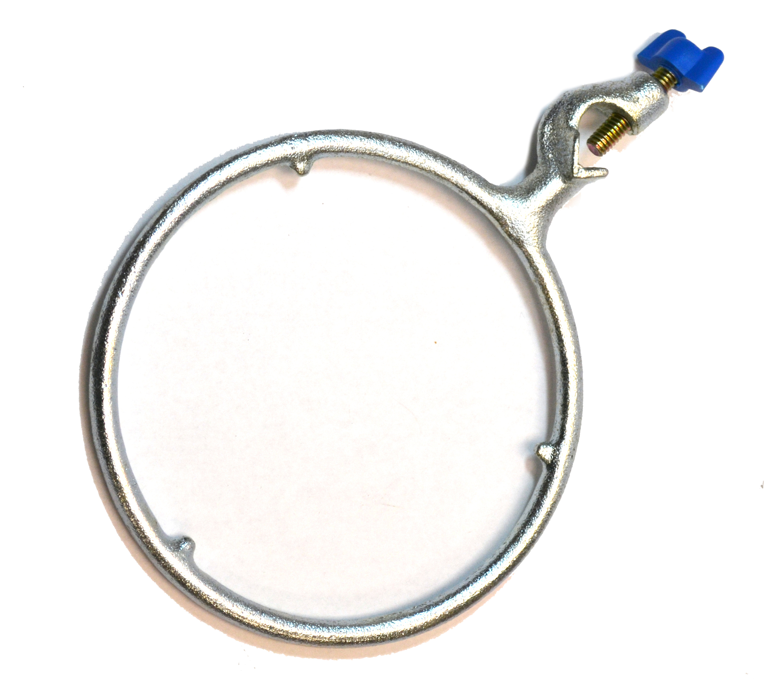 Eisco Labs 6″ diameter Cast Iron Closed Ring Clamp with Boss Head