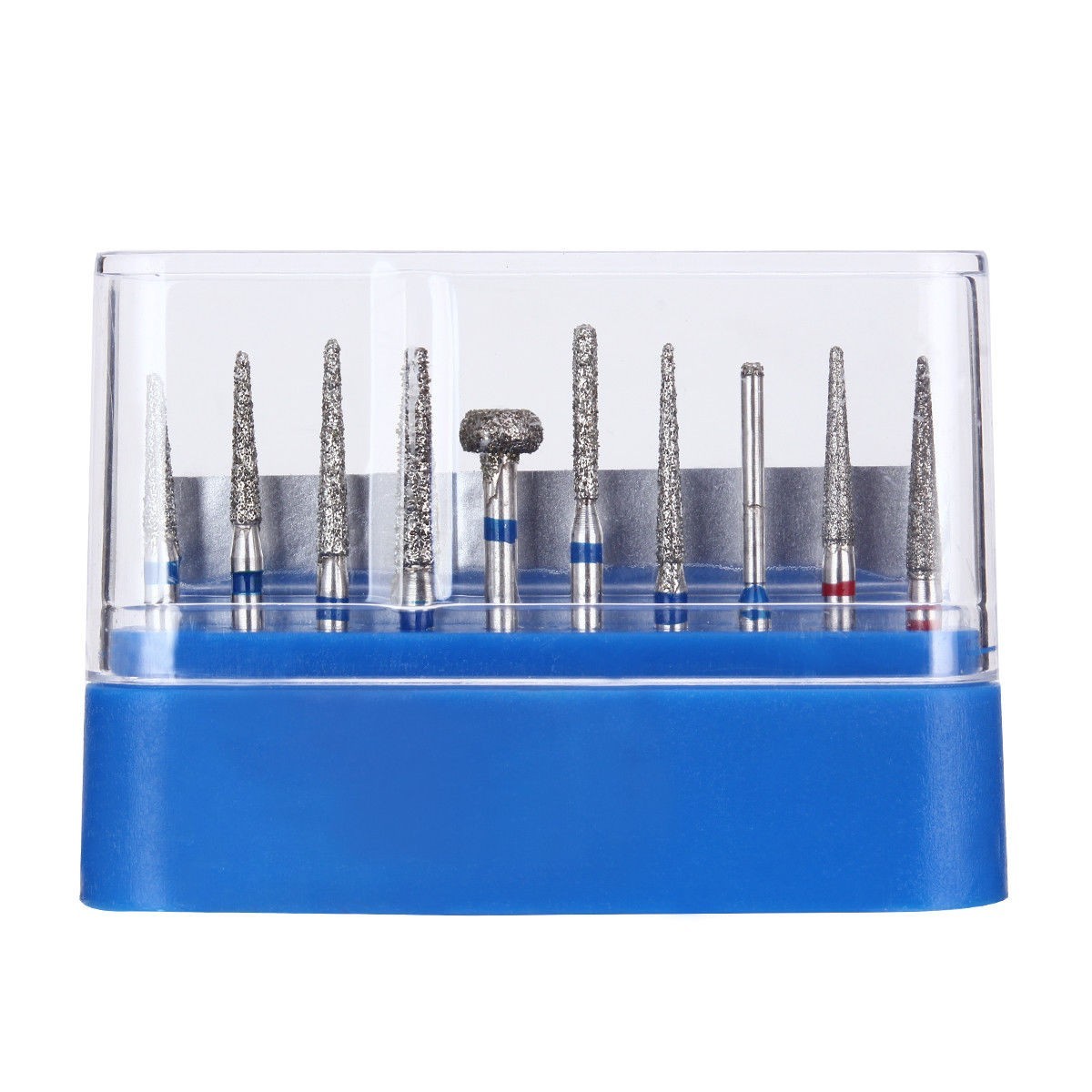 Dental Diamond Burs FG 101-FG 117 Bur Crown Kit for High Speed Handpiece