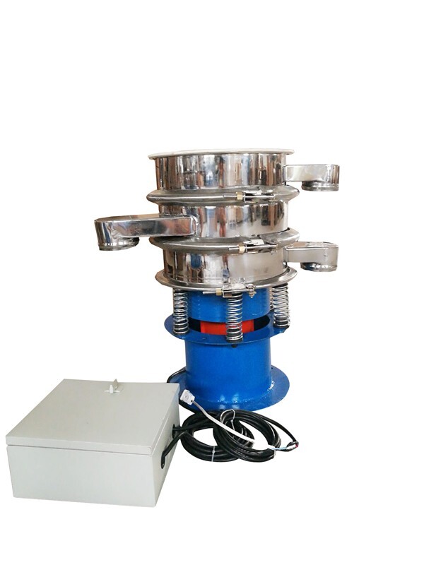 INTBUYING Vibrating Screen 2-Layer Sieve Shaker w/Lid And 20,100 mesh Sieve
