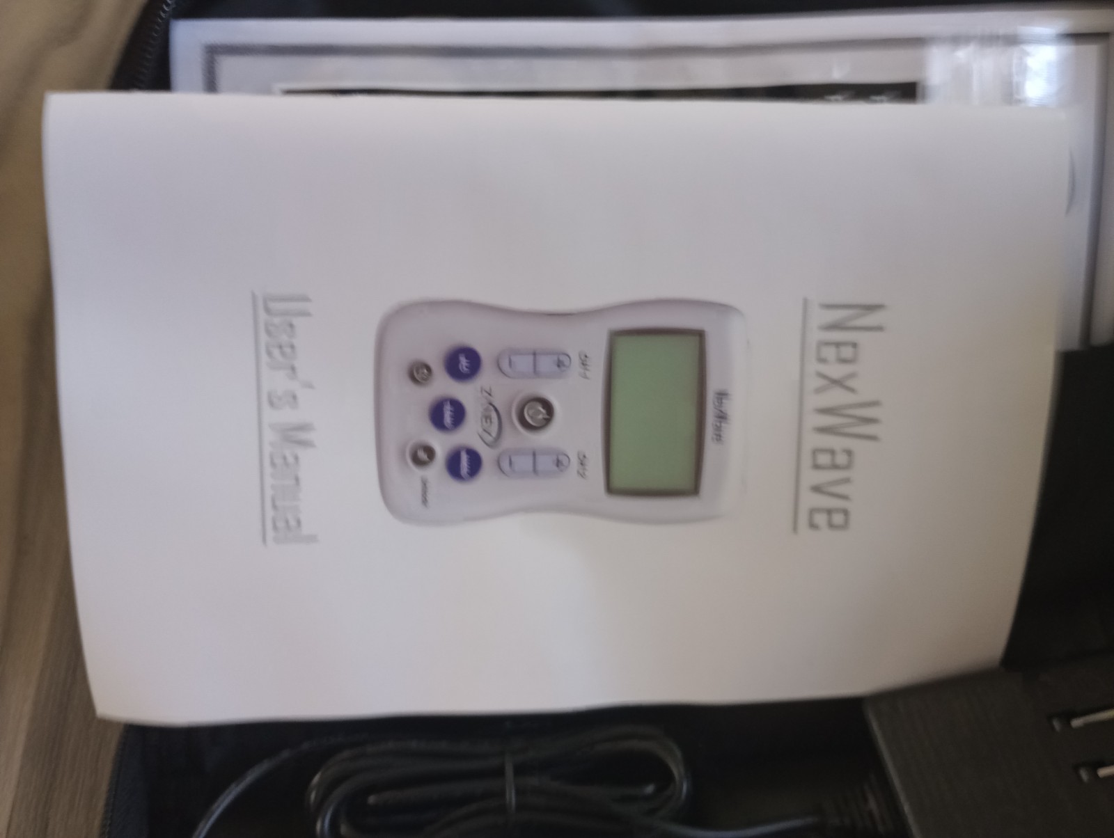 Zynex Medical Next wave TENS Unit 2 Channel w/ Electrodes & Case