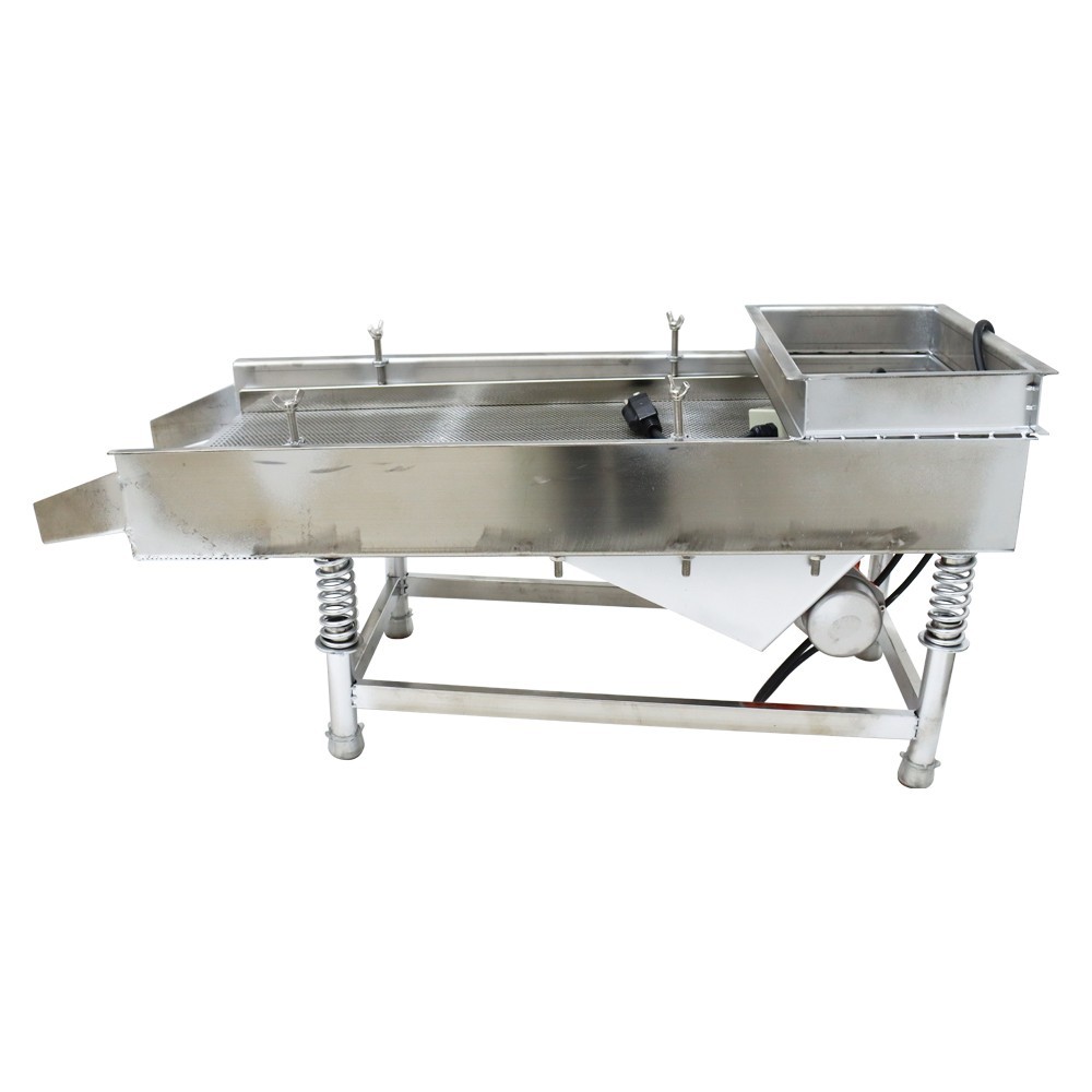 Open Box! Stainless Linear Vibrating Screen with 3mm Screen Mesh Single Layer