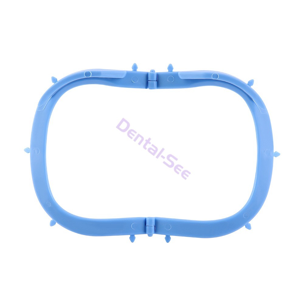 Dental Rubber Dam Frame Sheets Bracket Foldable Oral U-Shaped Barrier Tools