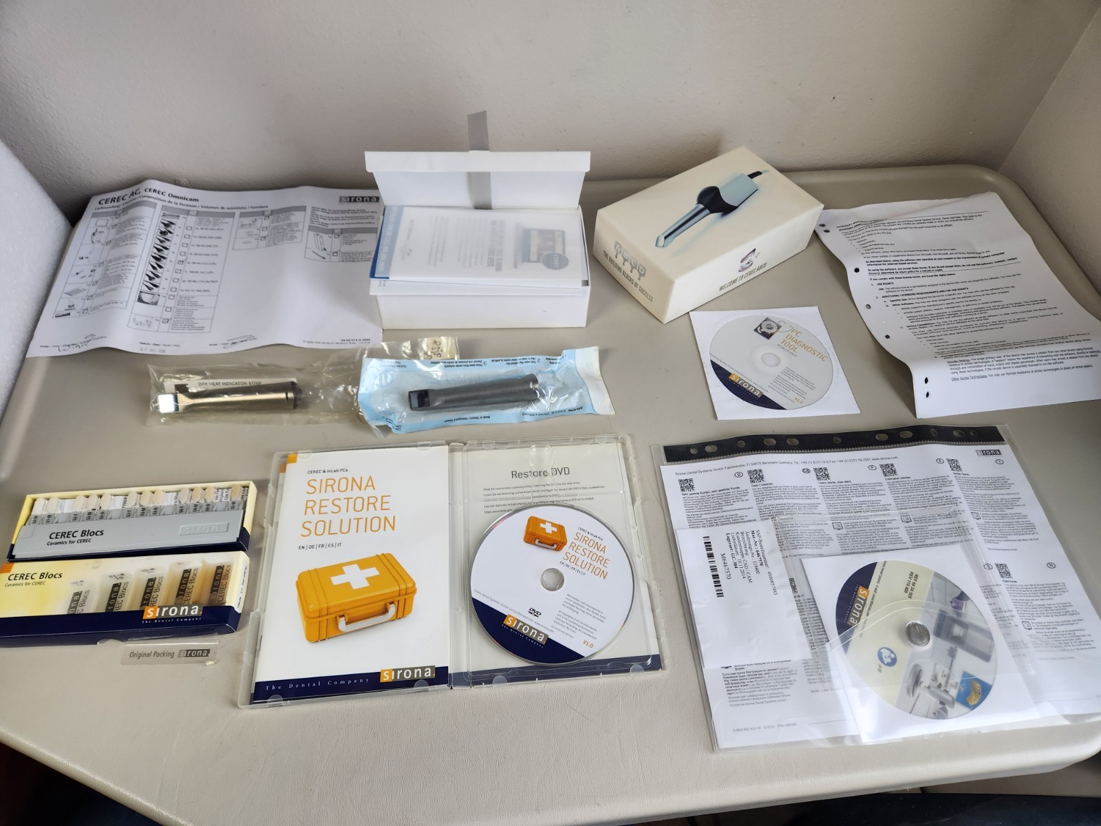 Sirona CEREC “Welcome to Cerec ABCD” Building Blocs SAMPLER PACKAGE