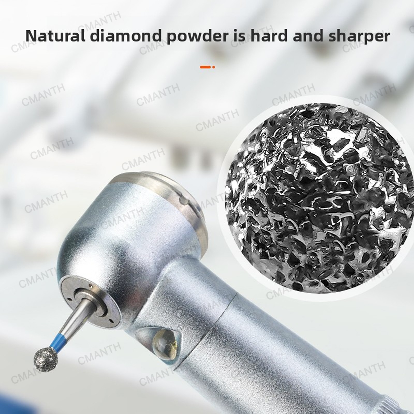 20Pcs Dental FG Diamond Burs For High Speed Handpiece FrictionGrip Polishing Bur
