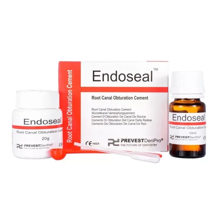 5 X Prevest Denpro EndoSeal Root Canal Obturation Sealing Cement (20 Gm)