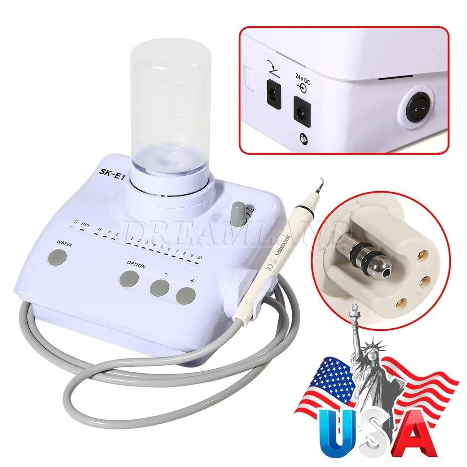 For Cavitron Dental Portable Ultrasonic Piezo Scaler 2*Bottles fit EMS Handpiece