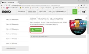 Instalação Nero 7 Essentials